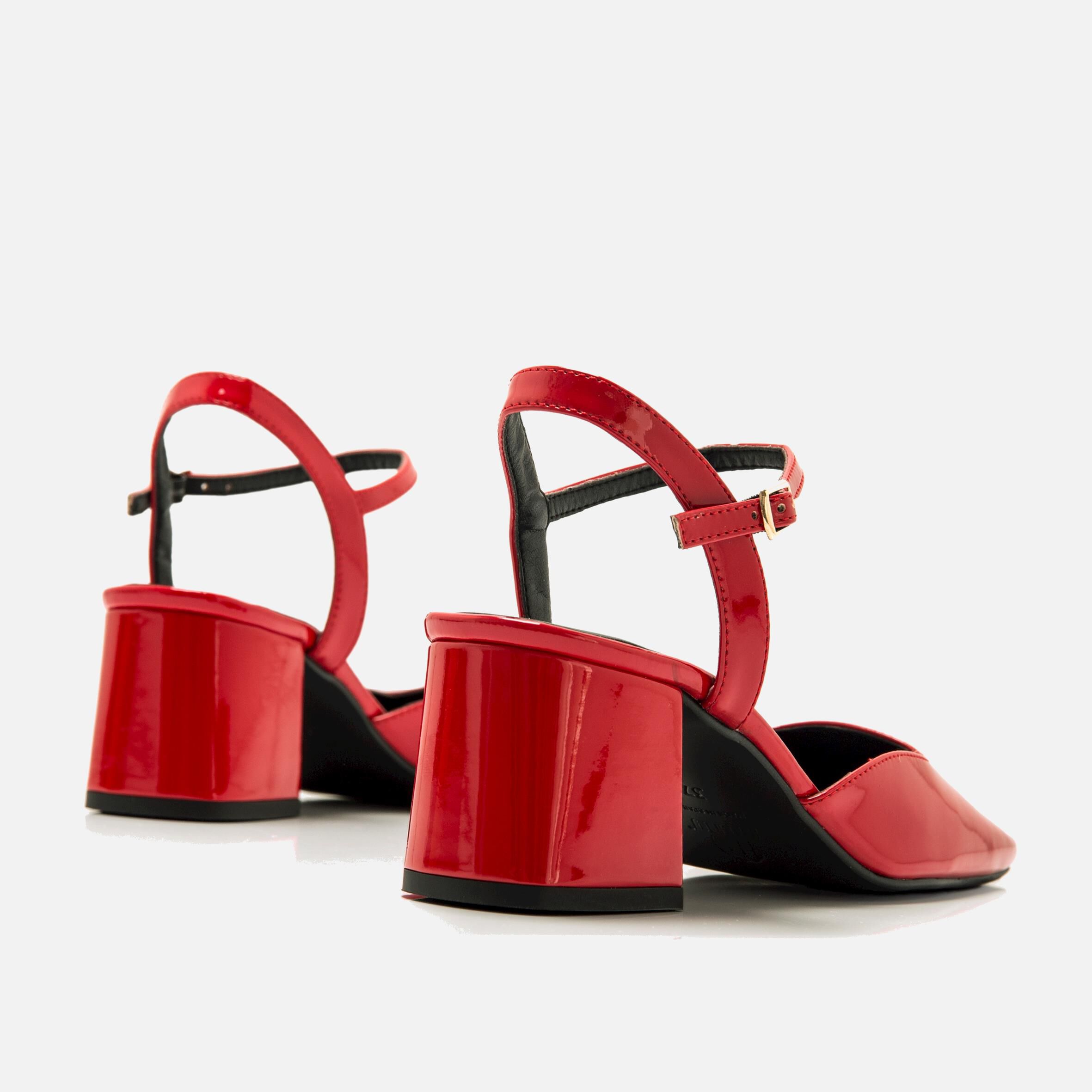 Zapatillas mustang rojas mujer on sale